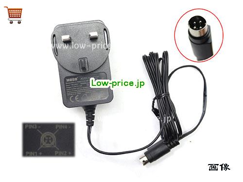 MOSO MSAC1500IC12018PGB ACアダプター, 12V 5A MSAC1500IC12018PGB ラップトップACアダプター, MOSO12V1.5A18W-4PIN-UK