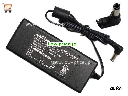 myACT 32V2A ACアダプター, 32V 2A 32V2A ラップトップACアダプター, MYACT32V2A64W-5.5x2.5mm