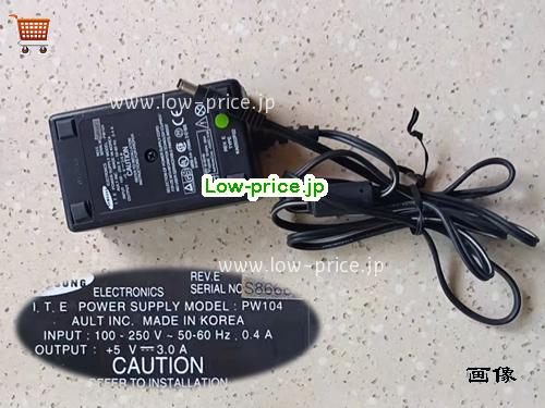 高品質4,540円純正 Samsung Pw104 I.t.e 電源 5v 3a 15w ACアダプター Ka0502f02, Ka0502f01 
