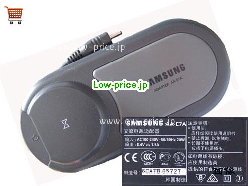 SAMSUNG 8.4V1.5A ACアダプター, 8.4V 1.5A 8.4V1.5A ラップトップACアダプター, SAMSUNG8.4V1.5A13W-4.0x1.7mm-OVAL