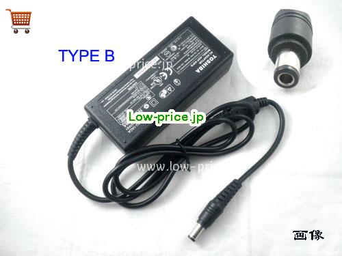 TOSHIBA 15V3A ACアダプター, 15V 3A 15V3A ラップトップACアダプター, TOSHIBA15V3A45W-6.0x3.0mm-TYPE-B
