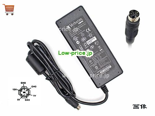 Verbatim 12V2A ACアダプター, 12V 2A 12V2A ラップトップACアダプター, VERBATIM12V2A24W-6PIN