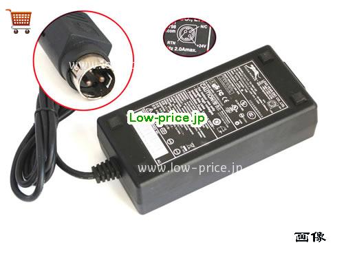 Tiger 24V3.125A ACアダプター, 24V 3.125A 24V3.125A ラップトップACアダプター, YEAR24V3.125A75W-3pin