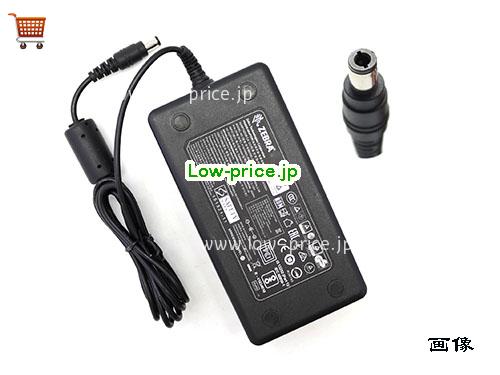 Zebra 24V3.125A ACアダプター, 24V 3.125A 24V3.125A ラップトップACアダプター, ZEBRA24V3.125A75W-6.5x3.0mm-B