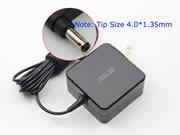 オリジナル ASUS 19V1.75A ACアダプター  ASUS19V1.75A33W-4.0X1.35mm-US