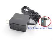 オリジナル ASUS 19V2.37A ACアダプター  ASUS19V2.37A45W-3.0x1.1mm-US