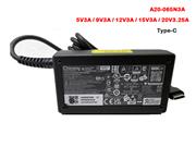 Chicony 20V 3.25A Adapter CHICONY20V3.25A65W-Type-C