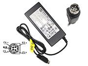 オリジナル CWT KPL-060F-VI ACアダプター  CWT12V5A60W-4Pin-type2