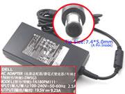 オリジナル DELL ADP-180MB D ACアダプター  DELL19.5V9.23A180W-7.4x5.0mm