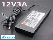 オリジナル DELTA 12V3A ACアダプター  DELTA12V3A36W-5.5x2.1mm