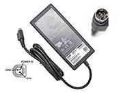 オリジナル Delta 24V2.6A ACアダプター  DELTA24V2.6A62W-3PIN
