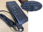オリジナル GVE 24V6.35A ACアダプター  GVE24V6.35A152.4W-4Pins-ZZYF