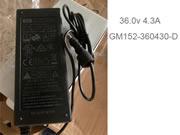 オリジナル GVE 36V4.3A ACアダプター  GVE36V4.3A154.8W-5.5x2.5mm-Nut