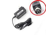 オリジナル ISO 12V2A ACアダプター  ISO12V2A24W-4PIN-US