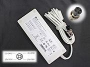 オリジナル LG 19V6.32A ACアダプター  LG19V6.32A120W-4HOLE-Metal