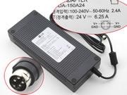 オリジナル LG HU10182-11069A ACアダプター  LG24V6.25A150W-4PIN