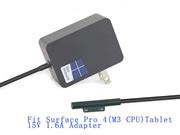 オリジナル MICROSOFT PRO 4 M3 CPU ラップトップACアダプター, 