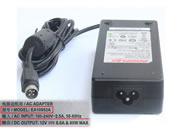 オリジナル POSIFLEX 12V6.6A ACアダプター  POSIFLEX12V6.6A80W-4Pin
