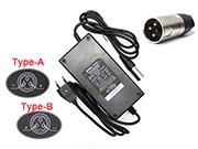 オリジナル SANS 54.6V2.0A ACアダプター  SANS54.6V2A109.2W-3PIN-EU
