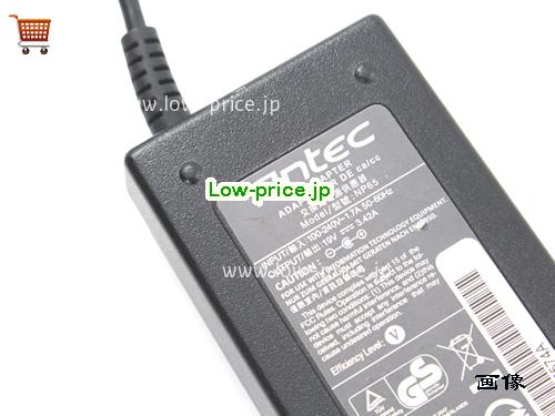 画像 3 ANTEC ANTEC NP65 ACアダプター, 19V 3.42A NP65 ラップトップACアダプター ANTEC19V3.42A65W-7.4X5.0mm 