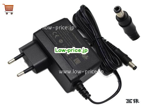 画像 1 APD APD  12V 2A ラップトップACアダプター APD12V2A24W-5.5x2.5mm-EU-B 