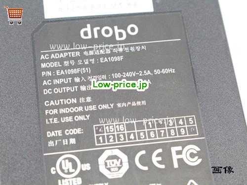 画像 3 BELKIN BELKIN ADS-110CL-12-3 120072G ACアダプター, 12V 6A ADS-110CL-12-3 120072G ラップトップACアダプター DROBO12V6A72W-5.5x2.5mm 