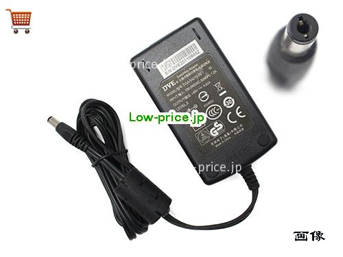 画像 1 DVE DVE  48V 0.83A ラップトップACアダプター DVE48V0.83A40W-5.5x2.1mm 
