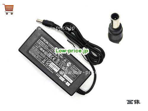 画像 1 EPSON EPSON A441H ACアダプター, 24V 1.4A A441H ラップトップACアダプター EPSON24V1.4A33.6W-6.5x4.0mm-B 