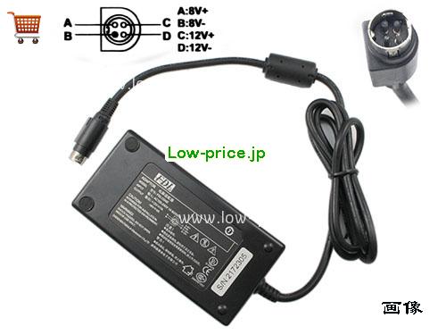 画像 1 FDL FDL 2172023 ACアダプター, 8V 4A 2172023 ラップトップACアダプター FDL8V4A32W-4PIN 