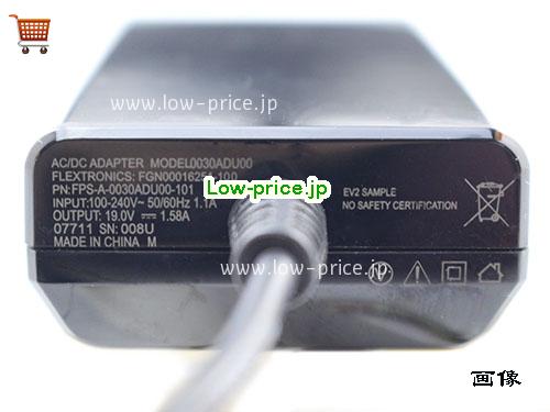 画像 2 FPS FPS FPS-A-0030ADU00-101 ACアダプター, 19V 1.58A FPS-A-0030ADU00-101 ラップトップACアダプター FPS19V1.58A30W-4.0x1.7mm-mini 
