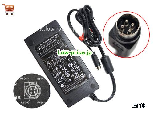 画像 1 FUJIA FUJIA FJ-SW2028A48003750 ACアダプター, 48V 3.75A FJ-SW2028A48003750 ラップトップACアダプター FUJIA48V3.75A180W-4PIN-SZXF 