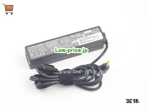 画像 1 FUJITSU FUJITSU 13907536B ACアダプター, 19V 3.16A 13907536B ラップトップACアダプター FUJITSU19V3.16A60W-5.5x2.5mm-long 