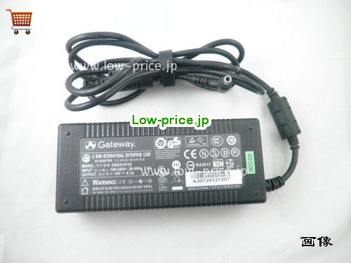 画像 3 GATEWAY GATEWAY HP-OW120B13 ACアダプター, 19V 6.3A HP-OW120B13 ラップトップACアダプター GATEWAY19V6.3A119W-5.5x2.5mm 