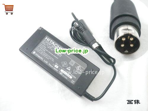 画像 1 HITACHI HITACHI  12V 5A ラップトップACアダプター HITACHI12V5A60W-4PIN 