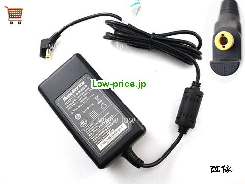 画像 1 HUNTKEY HUNTKEY ADP036-242B ACアダプター, 24V 1.8A ADP036-242B ラップトップACアダプター HUNTKEY24V1.8A43W-5.5x2.5mm 