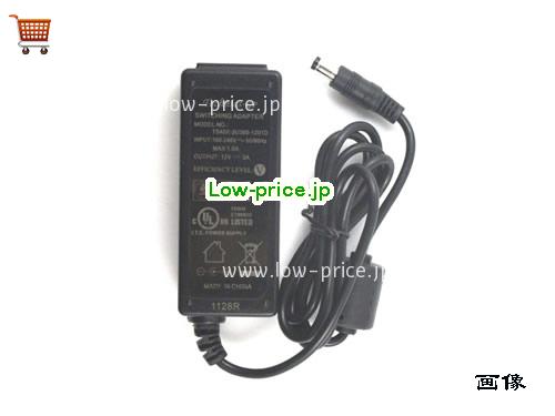 画像 2 ITE ITE TS40X-3U360-1201D ACアダプター, 12V 3A TS40X-3U360-1201D ラップトップACアダプター ITE12V3A36W-5.5x2.1mm 