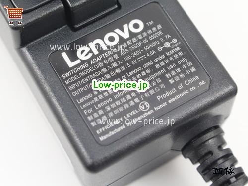 画像 3 LENOVO LENOVO 80R2006DAU ACアダプター, 5V 4A 80R2006DAU ラップトップACアダプター LENOVO5V4A20W-3.0x1.0mm 