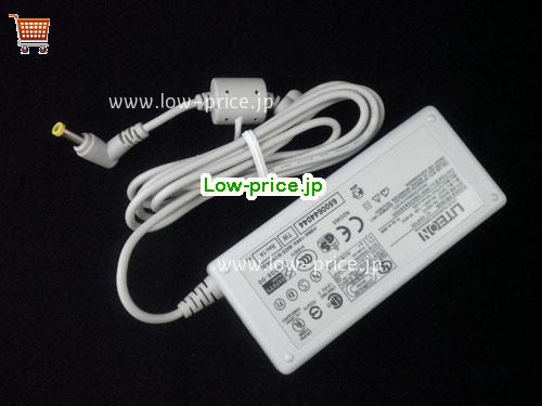 画像 1 LITEON LITEON  19V 3.42A ラップトップACアダプター LITEON19V3.42A65W-5.5x2.5mm-W 