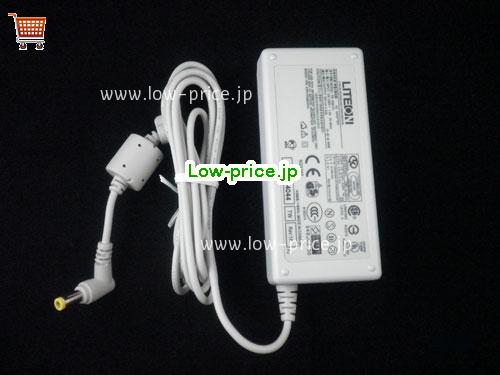 画像 2 LITEON LITEON  19V 3.42A ラップトップACアダプター LITEON19V3.42A65W-5.5x2.5mm-W 