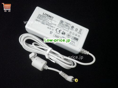 画像 3 LITEON LITEON  19V 3.42A ラップトップACアダプター LITEON19V3.42A65W-5.5x2.5mm-W 