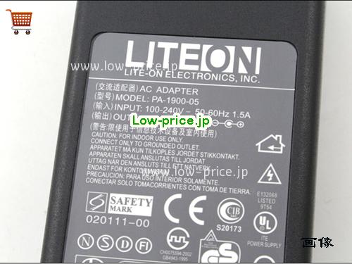 画像 2 ACBEL ACBEL PA-1900-05 ACアダプター, 19V 4.74A PA-1900-05 ラップトップACアダプター LITEON19V4.74A90W-4PIN 