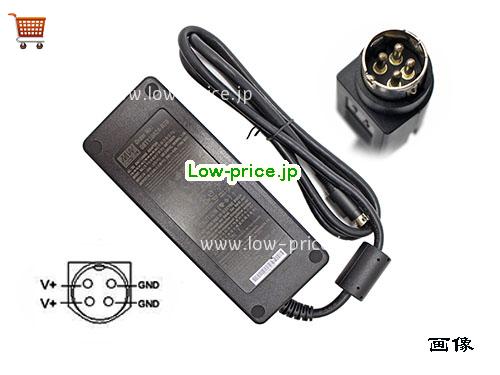 画像 1 MEAN WELL MEAN WELL  24V 5A ラップトップACアダプター MW24V5A120W-4PIN-ZZYF 