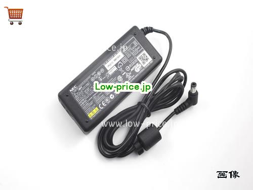 画像 1 NEC NEC 117-155VA ACアダプター, 15V 4A 117-155VA ラップトップACアダプター NEC15V4A60W-6.4X3.0mm 