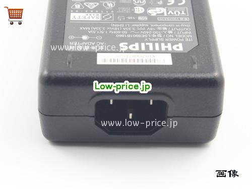 画像 3 PHILIPS PHILIPS LSE9901B1860 ACアダプター, 18V 3.33A LSE9901B1860 ラップトップACアダプター PHILIPS18V3.33A60W-5.5x2.5mm 