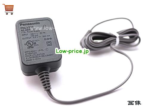 画像 4 PANASONIC PANASONIC  5.5V 0.5A ラップトップACアダプター Panasonic5.5V500MA-4.8x1.7mm-US-B 