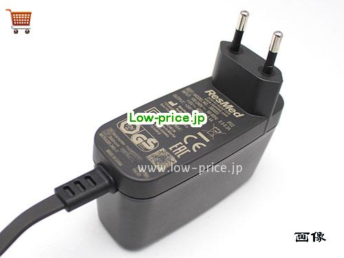 画像 4 RESMED RESMED 380008 ACアダプター, 24V 0.83A 380008 ラップトップACアダプター RESMED24V0.83A20W-Rectangle-EU 