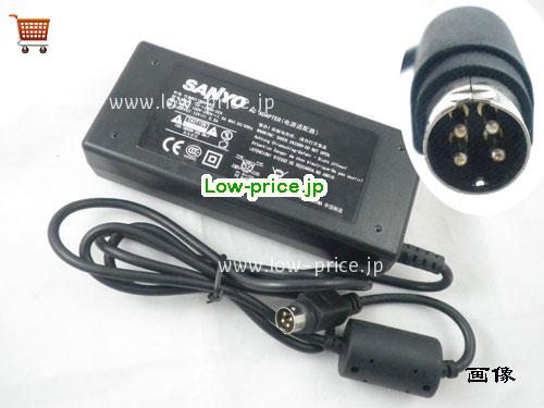 画像 1 FSP FSP FSP060-1AD101C ACアダプター, 12V 5A FSP060-1AD101C ラップトップACアダプター SANYO12V5A60W-4PIN 