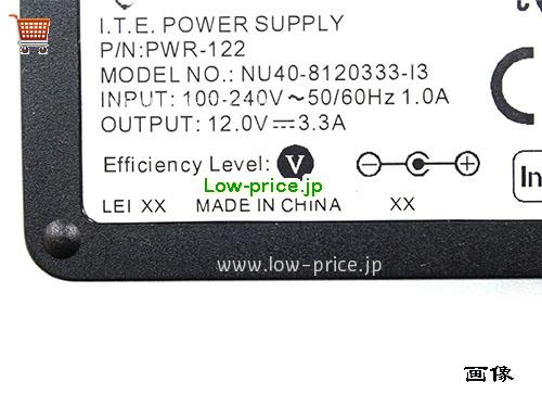 画像 2 SIMPLYCHARGED SIMPLYCHARGED NU40-8120333-L3 ACアダプター, 12V 3.3A NU40-8120333-L3 ラップトップACアダプター SIMPLYCHARGED12V3.3A40W-5.5x2.1mm 