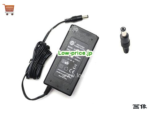 画像 1 SWITCHING SWITCHING SO36BP1200300 ACアダプター, 12V 3A SO36BP1200300 ラップトップACアダプター SWITCHING12V3A36W-5.5x2.1mm-B 