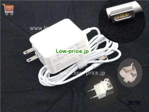 画像 1 APPLE APPLE A1244 ACアダプター, 14.5V 3.1A A1244 ラップトップACアダプター UN14.5V3.1A45W-Wall-A450L-W 